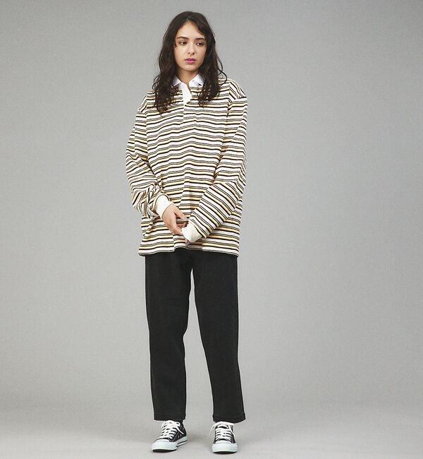 ABAHOUSE「【BARBARIAN / バーバリアン】ヘビーウエイト ロングスリーブ/ラガー」|スウェット・ジャージ|