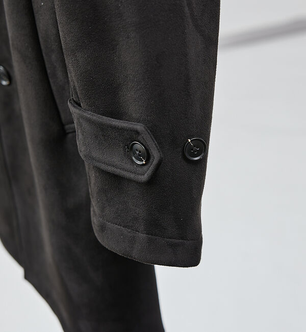 ABAHOUSE「【ネオスエード】裏フリース ステンカラーコート / バルマカーンコート」|ステンカラーコート|