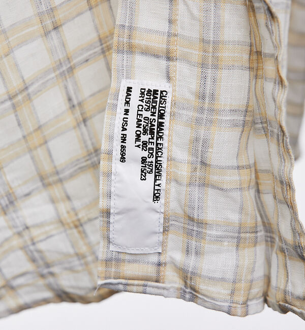 ABAHOUSE「【別注】Individualized shirts / ボタンダウン チェックシ」|シャツ・ブラウス|