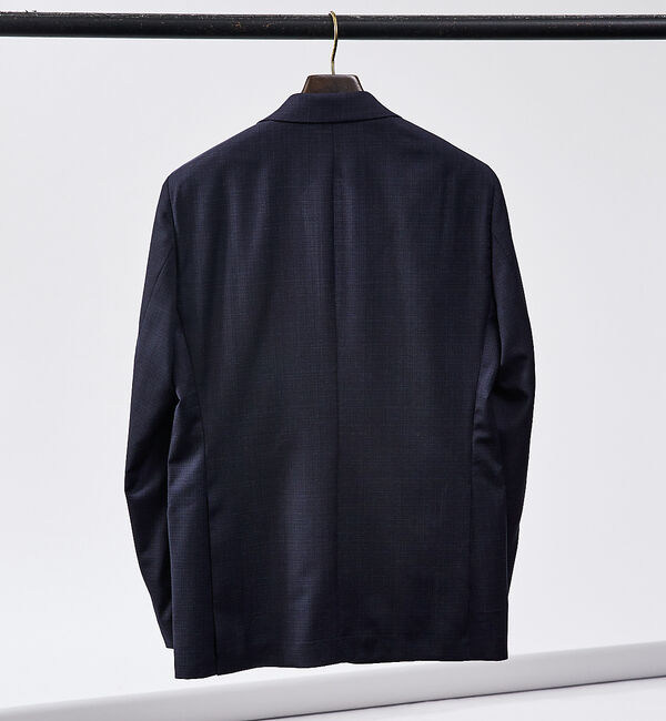 ABAHOUSE「【セットアップ対応/REDA】トロピカルウール ドビー ジャケット」|テーラードジャケット|