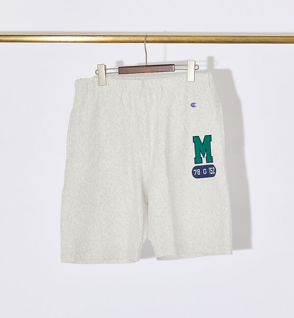 ABAHOUSE「【Champion】Mプリント ショーツ」|その他|オフホワイト