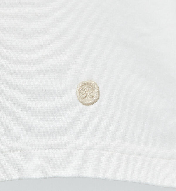 ABAHOUSE「【Vネック】ECO VERO レーヨンポンチTシャツ / ロンT」|Tシャツ・カットソー|