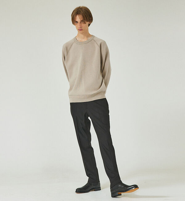 ABAHOUSE「【ニットスウェット】ハイショクステッチ ジャガードプルオーバー」|ニット・セーター|