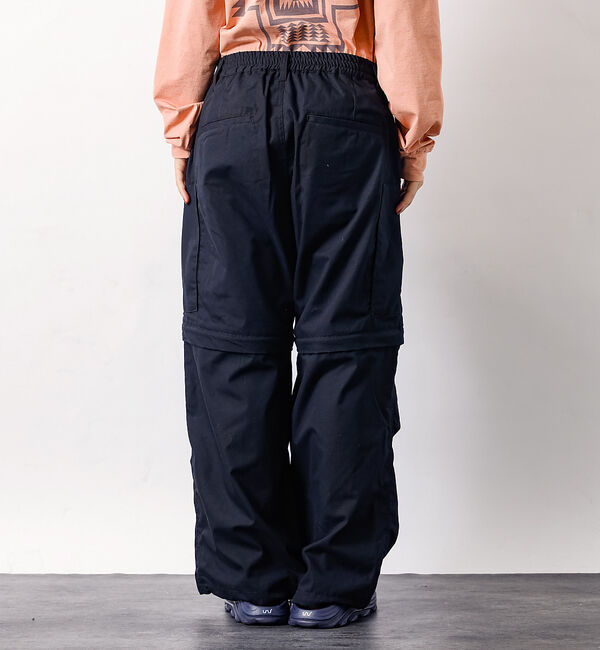ABAHOUSE「3WAYデチャッタブルヘリクリーパンツ/TCウェザー/ユニセックス」|カーゴ|