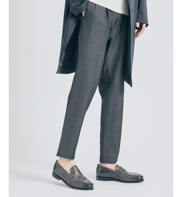 ABAHOUSE「【360&deg;ストレッチ】MIXツイル イージーパンツ/ テーパード スラックス」|その他|