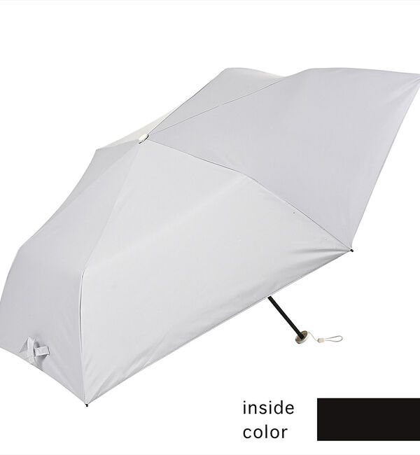 ABAHOUSE「【SORANI/ソラニ】遮光カーボン軽量ミニ５０/晴雨兼用/ユニセックス【WEB」|傘|グレー