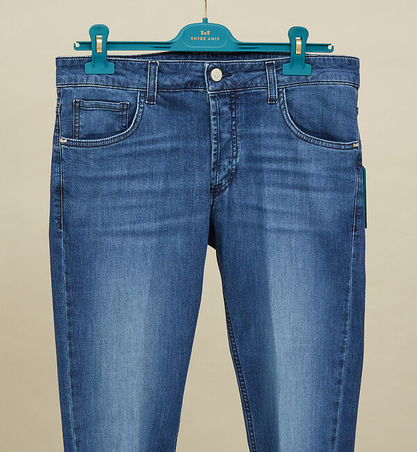 ABAHOUSE「【entre amis / アントレアミ】スリムフィット デニム / ストレッチ」|デニム|