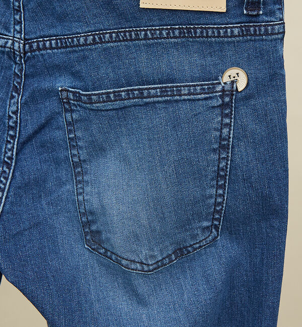 ABAHOUSE「【entre amis / アントレアミ】スリムフィット デニム / ストレッチ」|デニム|