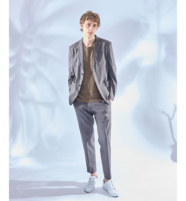 ABAHOUSE「フルニードル メッシュニットTシャツ」|Tシャツ・カットソー|