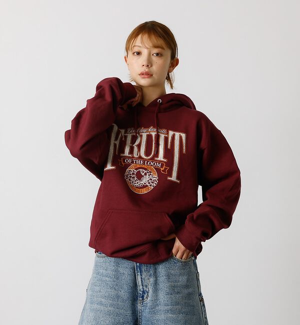 ABAHOUSE「【FRUIT OF THE LOOM】PRINT HOOD8/プリントフーディー」|パーカー|
