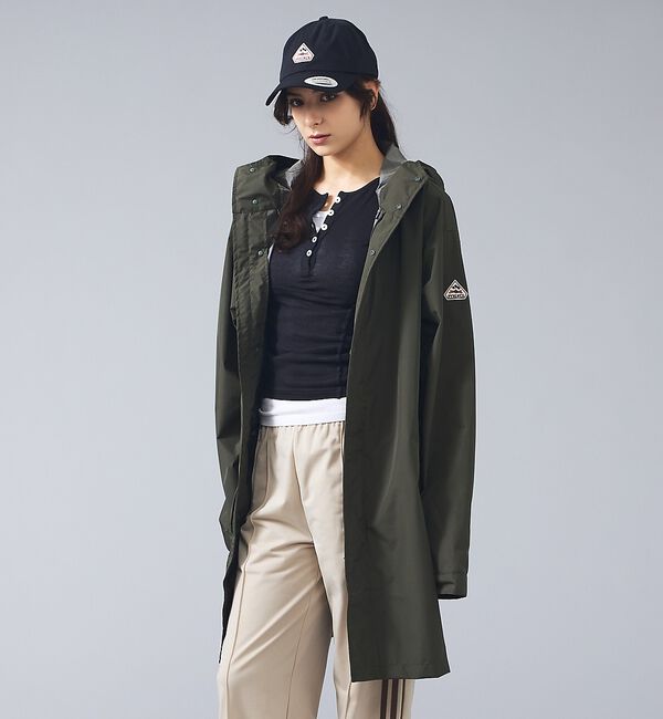 ABAHOUSE「【PYRENEX / ピレネックス】HUZ015 / EISSAURE/フーデッ」|ブルゾン・スタジャン|カーキ