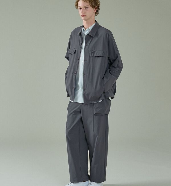 ABAHOUSE「エアリーストライプ オーバーサイズ レギュラーカラーシャツ」|シャツ・ブラウス|