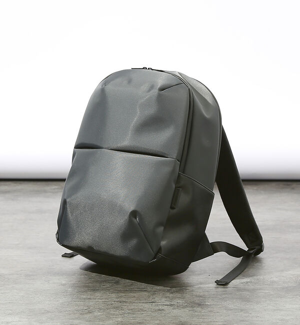alfredoBANNISTER「【軽量、撥水】21L 素材切替 ユーティリティ デイパック  A4サイズ対応 1」|リュック|グレー