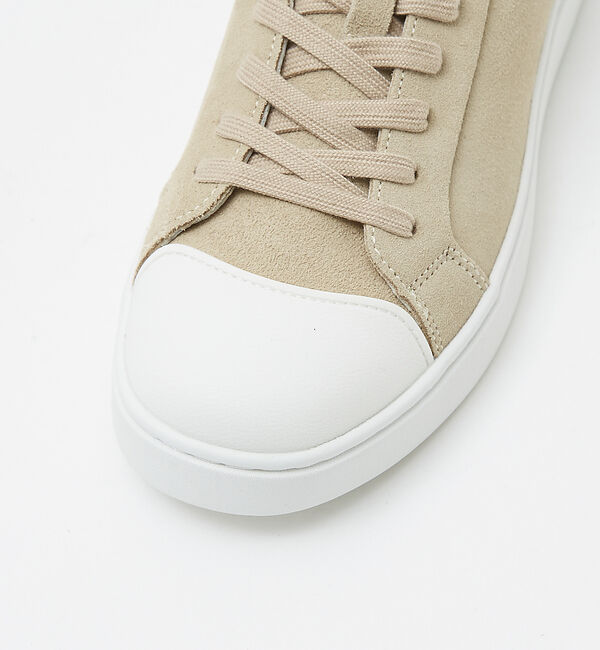 alfredoBANNISTER「キャップトゥ スエード スニーカー」|スニーカー|