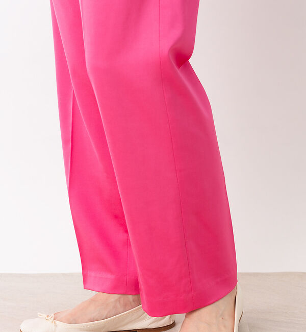 Rouge vif「ウールサテン1タックパンツ」|その他|