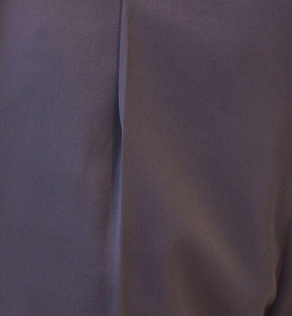 Rouge vif「ウールサテン1タックパンツ」|その他|