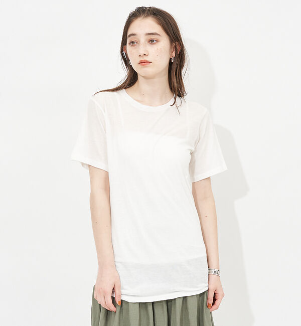 Rouge vif「ナチュラルダイTシャツ」|Tシャツ・カットソー|