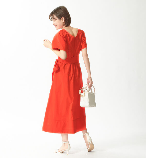 Rouge vif「タイプライタータックワンピース」|ワンピース|