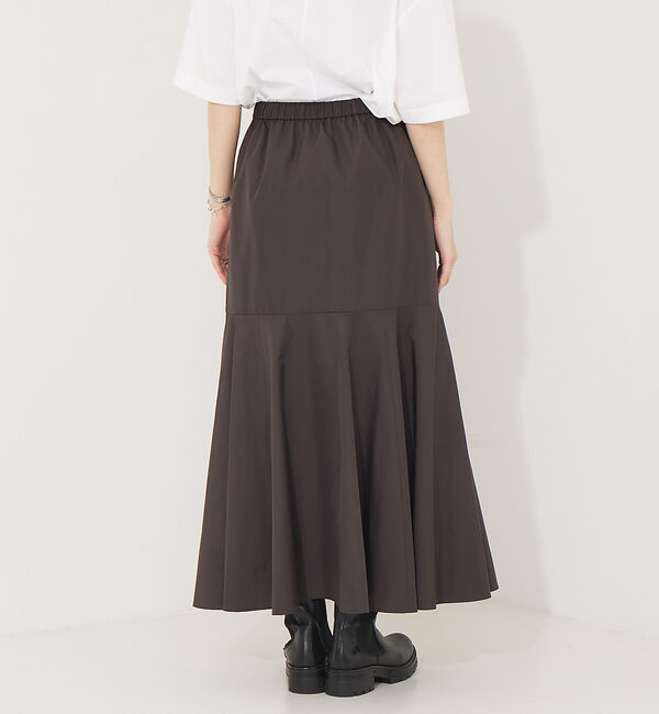 Rouge vif「メモリータッサー切り替えマーメイドマキシスカート」|スカート|