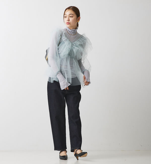 Rouge vif「チュール ブラウス」|シャツ・ブラウス|