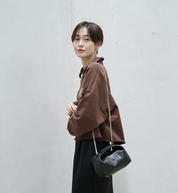 Rouge vif「【REMI RELIEF/レミレリーフ】別注ハーフzipスウェット」|スウェット・ジャージ|