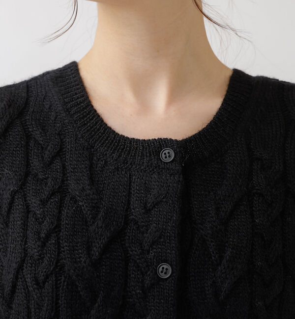 Rouge vif「ケーブルニット2WAYベスト」|ニット・セーター|