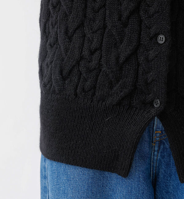 Rouge vif「ケーブルニット2WAYベスト」|ニット・セーター|