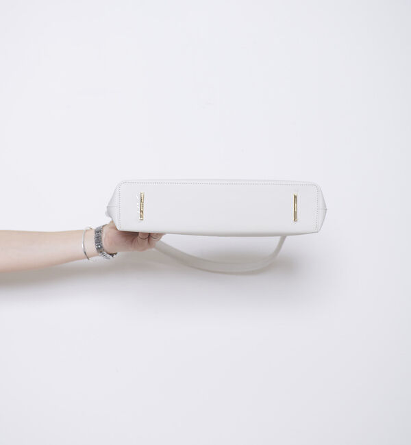 Rouge vif「【MAESTOSO/マエストソ】AURORA BAGUETTE スクエアバッグ　」|ハンドバッグ|