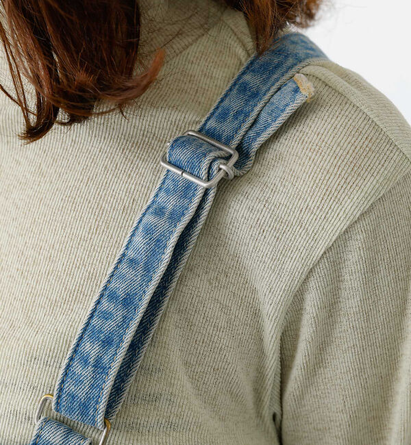 Rouge vif「【JOHNBULL/ジョンブル】デニムタックベア サロペット / オーバーオール」|オールインワン|