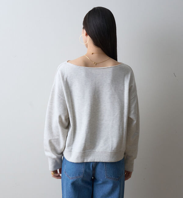 Rouge vif「【一部店舗限定】オフショルルーズスウェット」|スウェット・ジャージ|