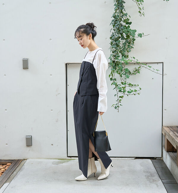 Rouge vif「【セットアップ対応】サイドスリットタイトスカート」|スカート|