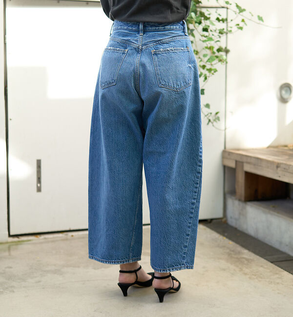 Rouge vif「【RED CARD/レッドカード】Oregon　カーブワイドクロップドデニム」|デニム|