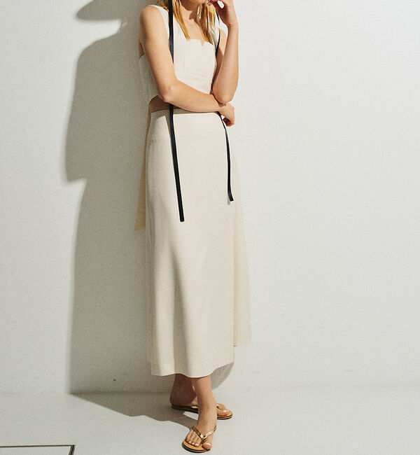 Rouge vif「【セットアップ対応】巻風ロングスカート」|スカート|