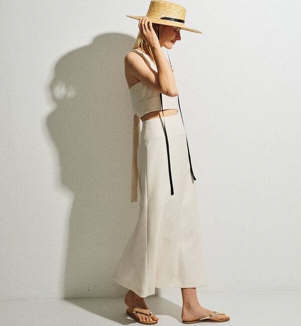 Rouge vif「【セットアップ対応】巻風ロングスカート」|スカート|