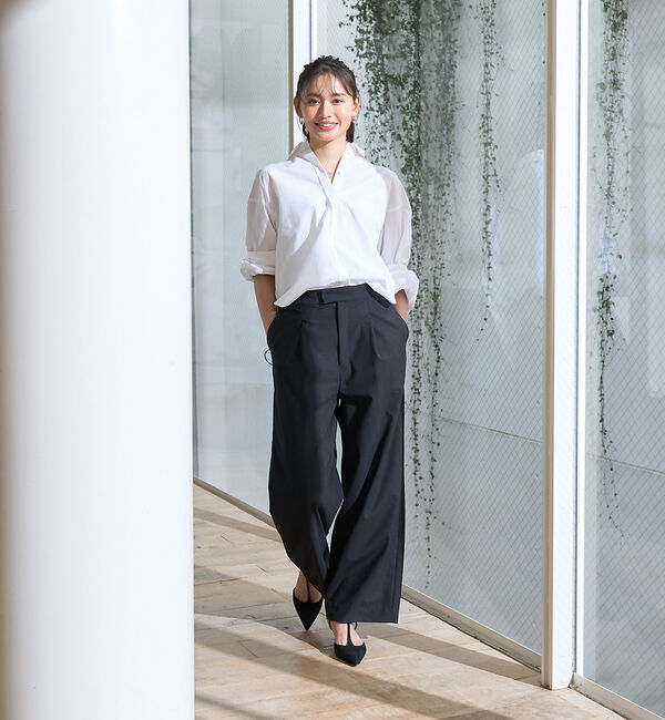 Rouge vif「バックコクーンBIGシャツ」|シャツ・ブラウス|