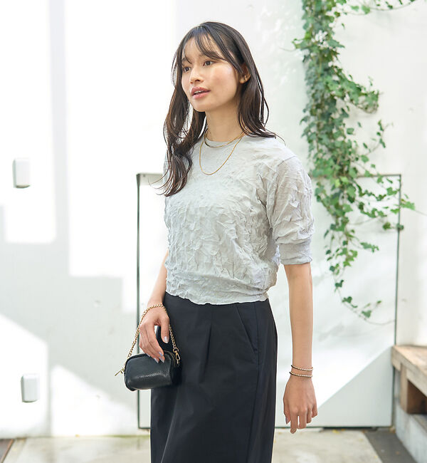 Rouge vif「キャッチワッシャーニットプルオーバー」|ニット・セーター|