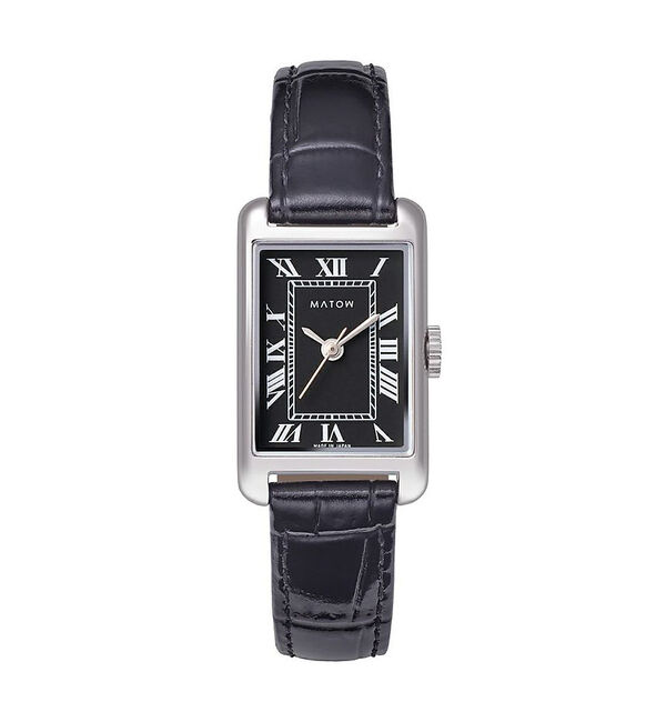 Rouge vif「【MATOW/マトウ】Tsuki 朧月 ノワール/腕時計/SQUARE/NOIR」|腕時計|