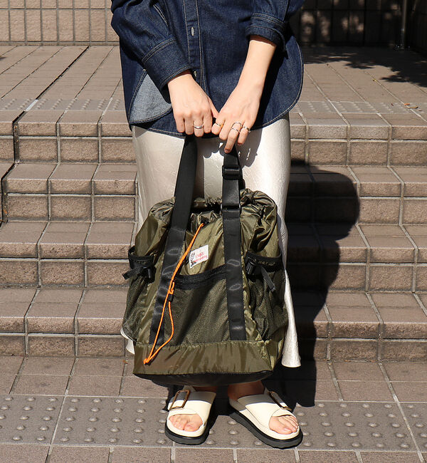 Rouge vif「追加6【CARIBOU MOUNTAINEERING】ライトウェイトパックトート」|トートバッグ|