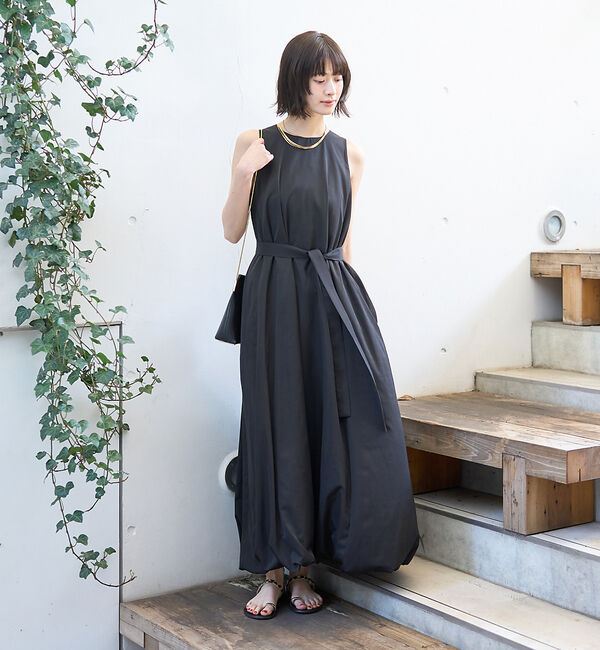 Rouge vif「ノースリーブ バルーンワンピース」|ワンピース|