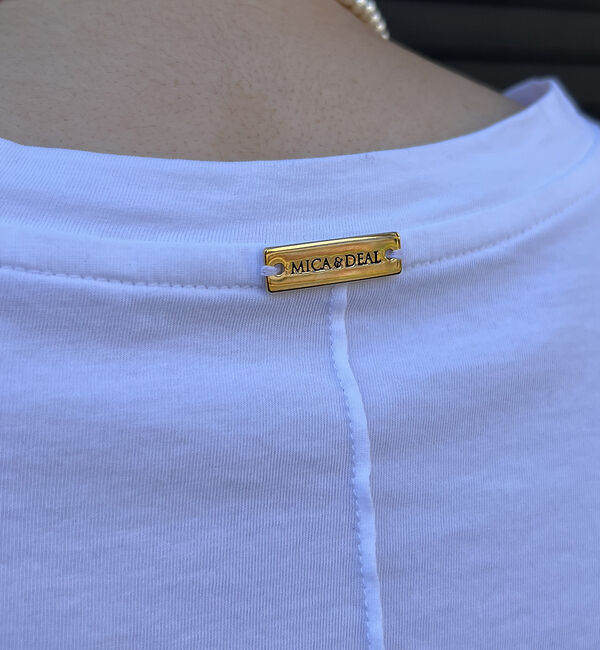 Rouge vif「【AMERICANA&times;MICA＆DEAL/ アメリカーナ&times;マイカ】fill te」|Tシャツ・カットソー|