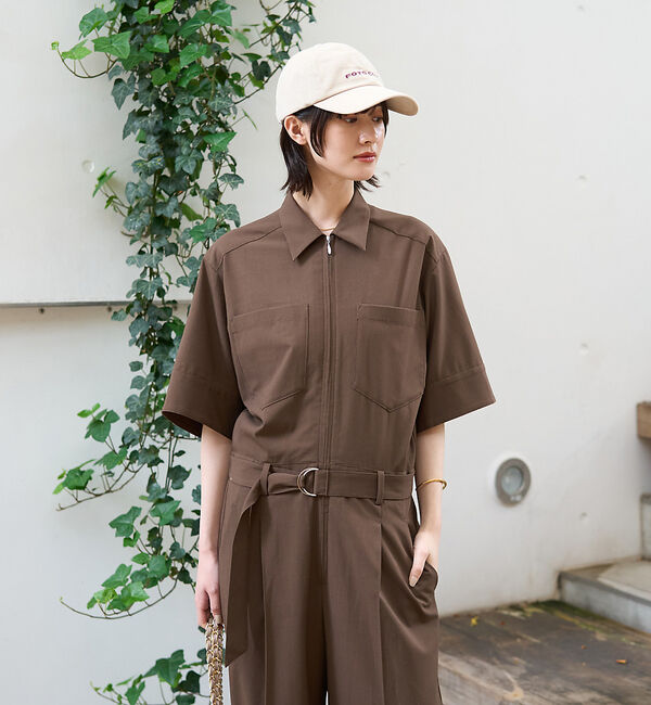 Rouge vif「半袖オールインワン」|オールインワン|