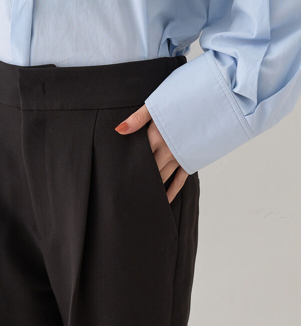 Rouge vif「【セットアップ対応】【3サイズ展開】ストレッチダブルクロステーパードパンツ」|その他|