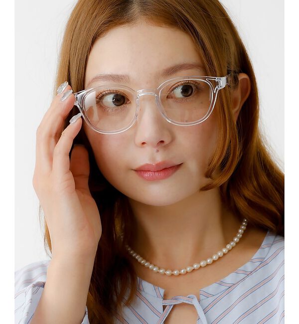 Rouge vif「【jugaad14/ジュガードフォーティーン】COVE CLEAR/サングラス/」|メガネ|ブラック系その他2