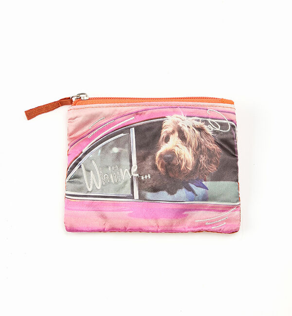 Rouge vif「【Casselini / キャセリーニ】ドゥードゥルフォトポーチ」|ポーチ|オレンジ