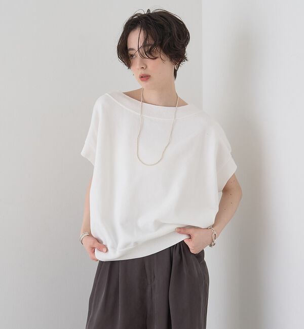 Rouge vif「スレッド編裏毛風ニットプルオーバー」|ニット・セーター|