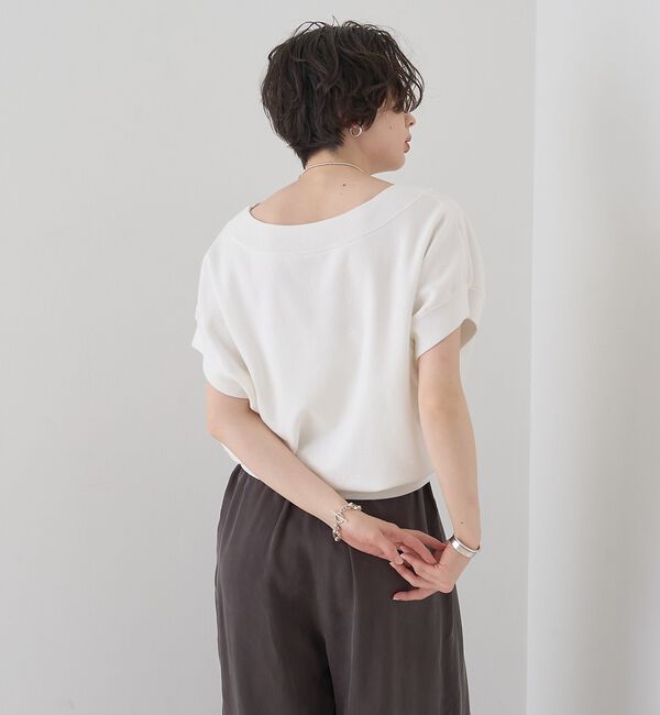 Rouge vif「スレッド編裏毛風ニットプルオーバー」|ニット・セーター|