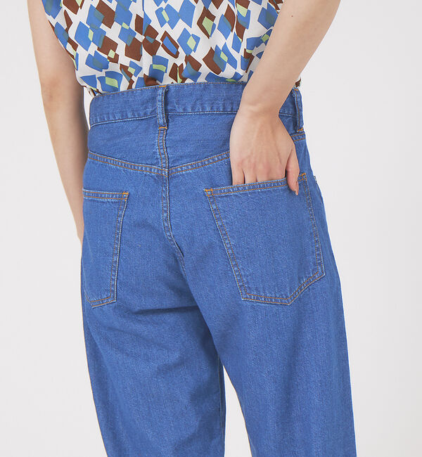 qualite「【e&times;qualite】サイドラインデニム」|デニム|