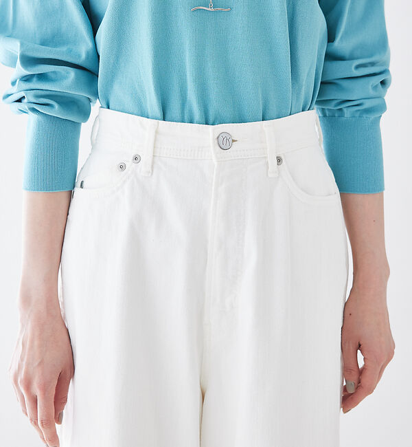 qualite「【YANUK】ルーズストレートデニムパンツ JOAN」|デニム|