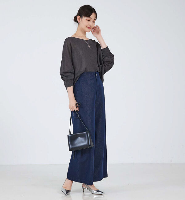 qualite「【大人気アイテム入荷】camifineニットプルオーバー」|ニット・セーター|