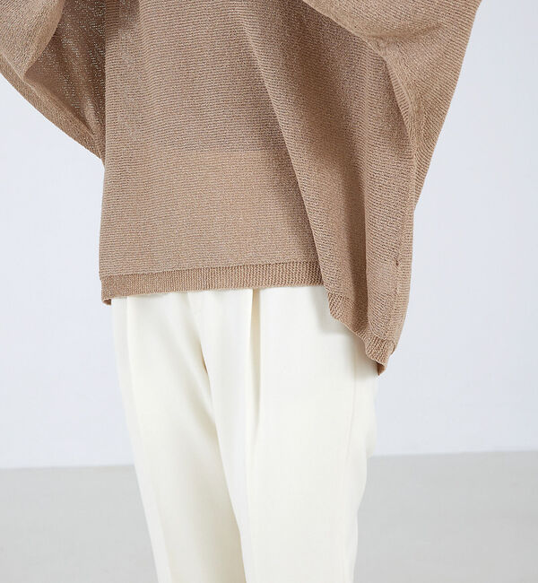 qualite「【大人気アイテム入荷】camifineニットプルオーバー」|ニット・セーター|